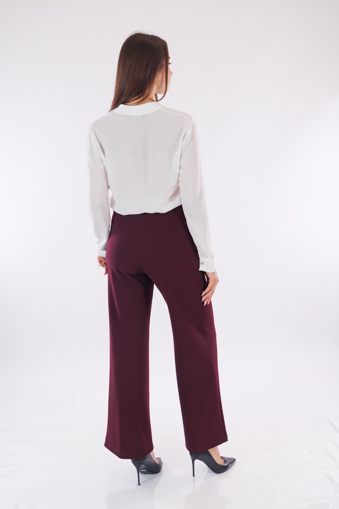 Pantalone ampio crêpe