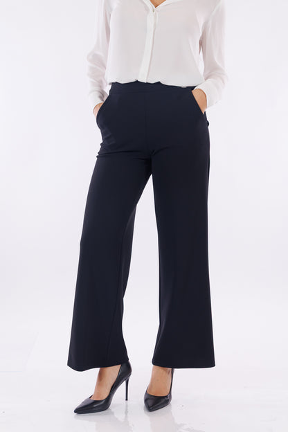 Pantalone ampio crêpe
