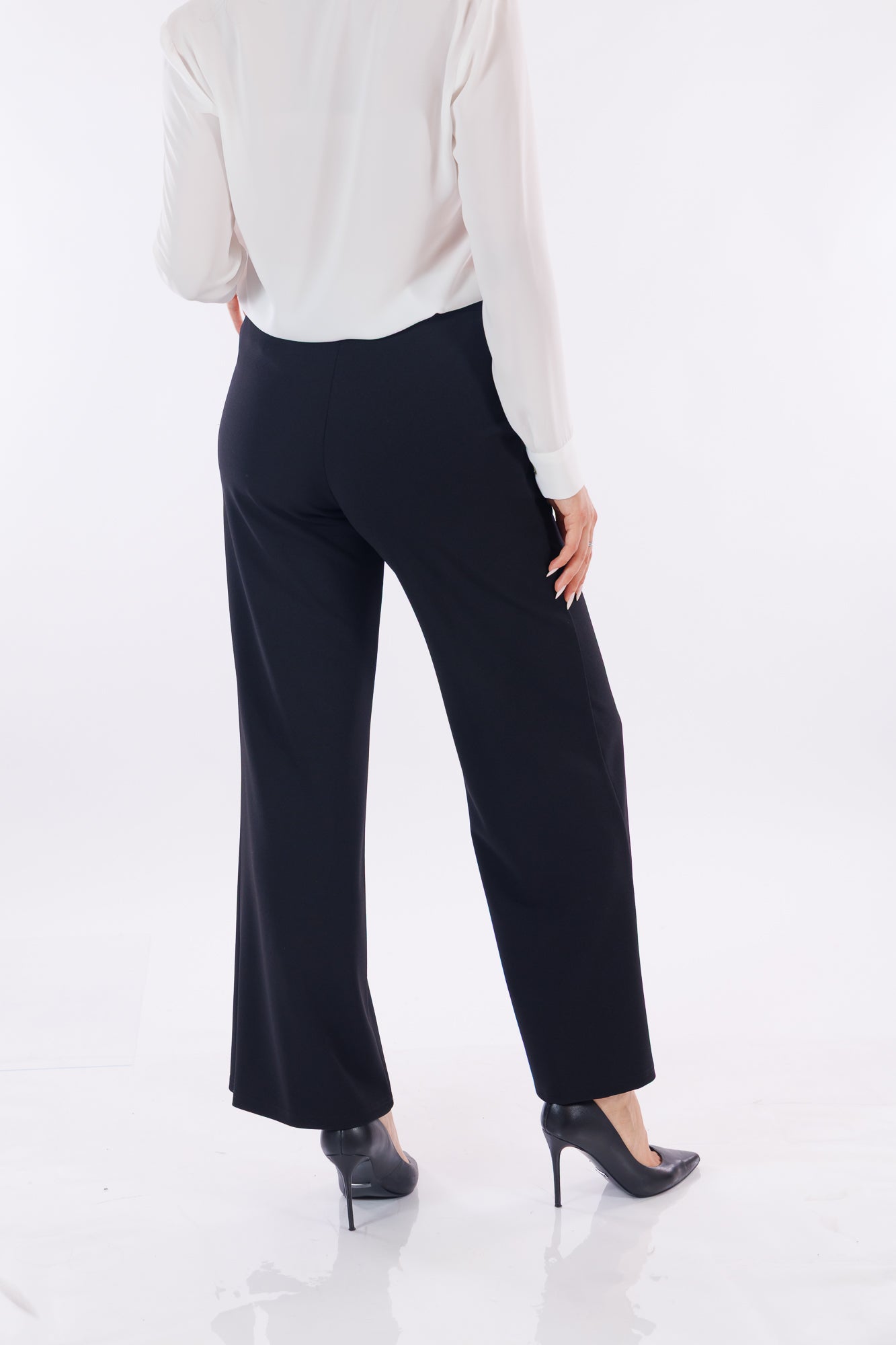 Pantalone ampio crêpe