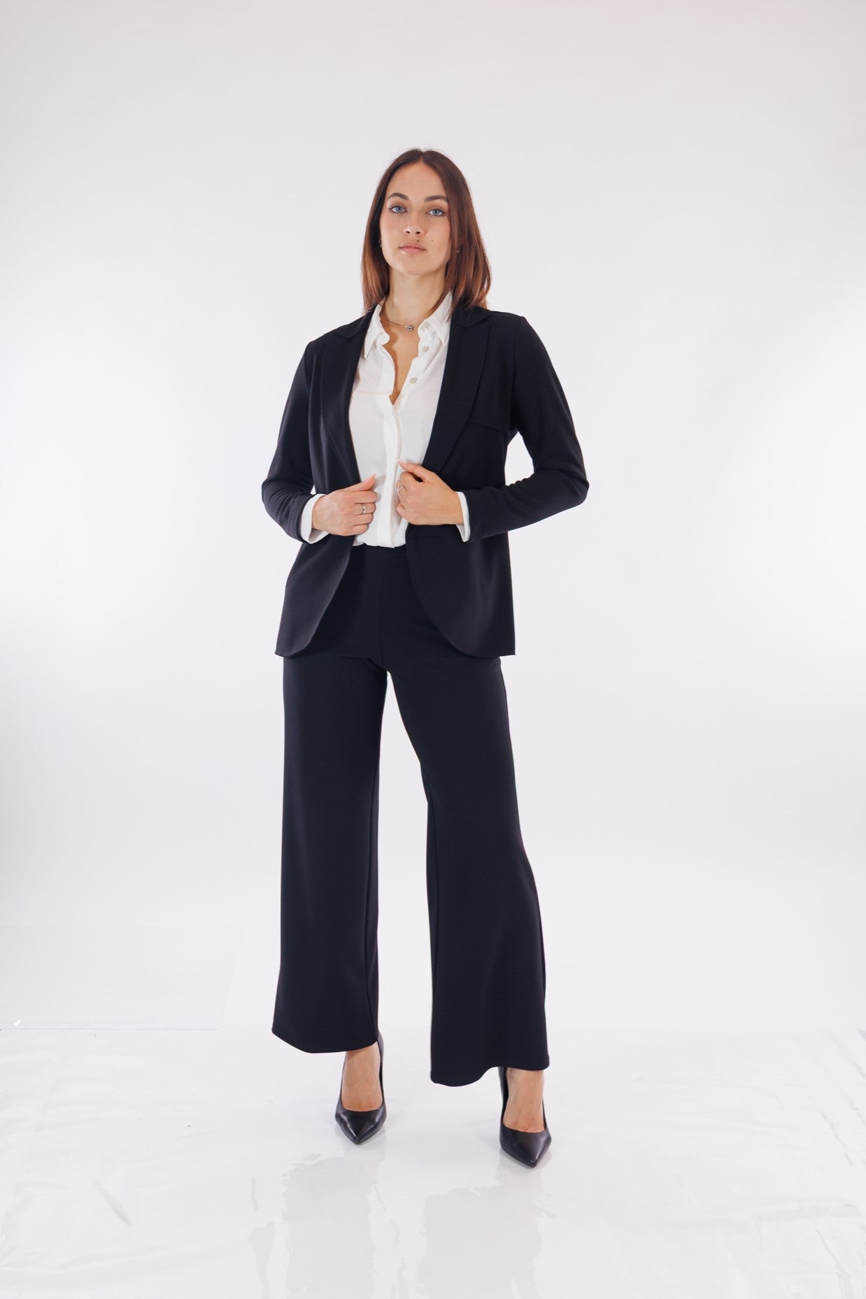 Pantalone ampio crêpe