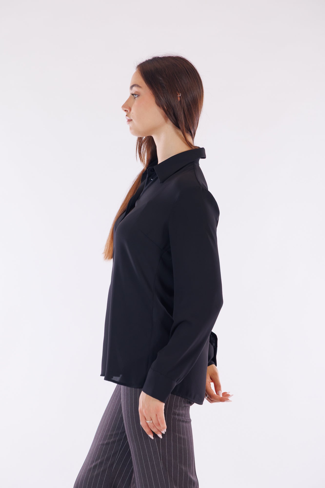 Camicia basica pes setificato