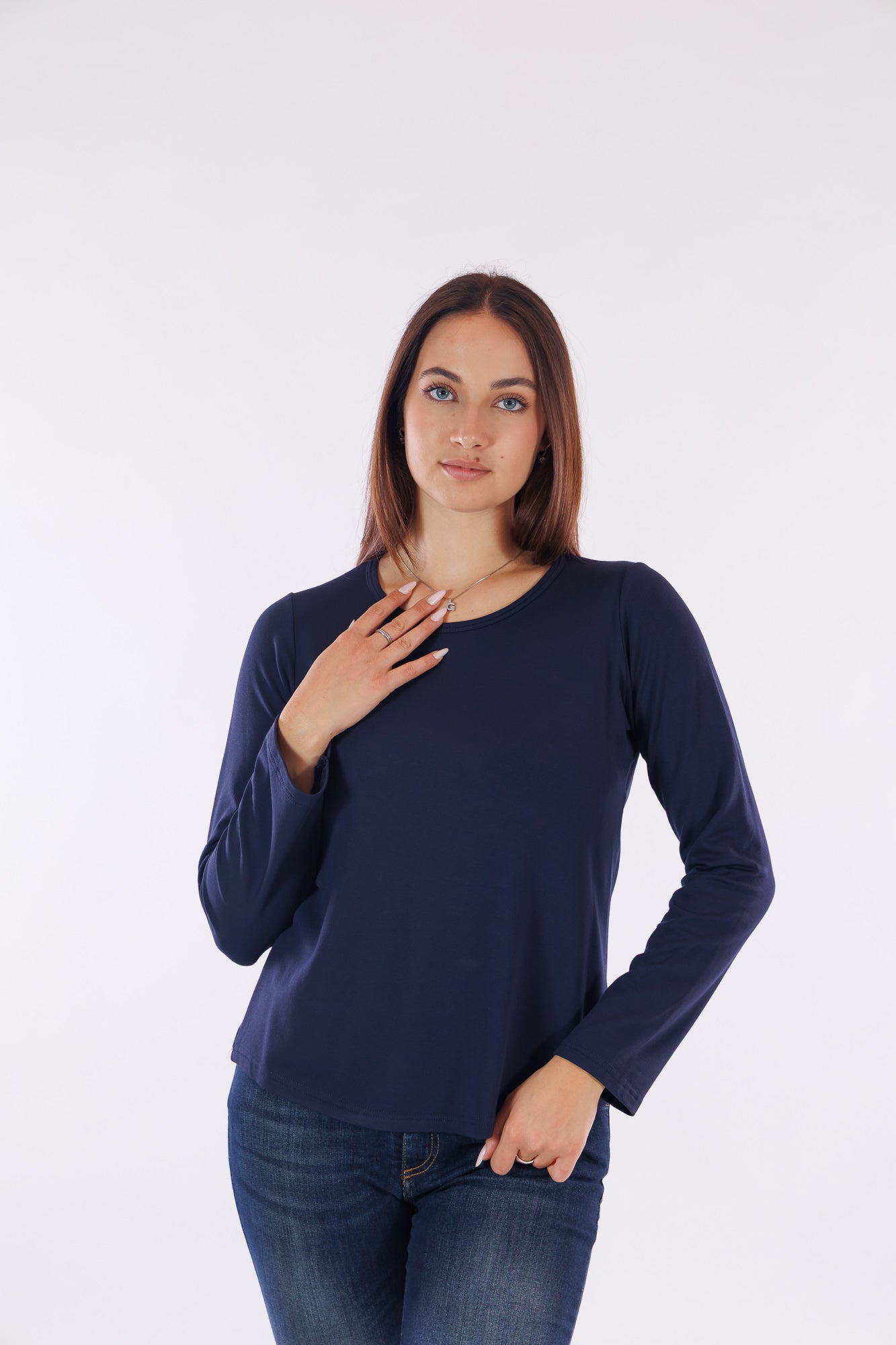 Maglia felpa garzata