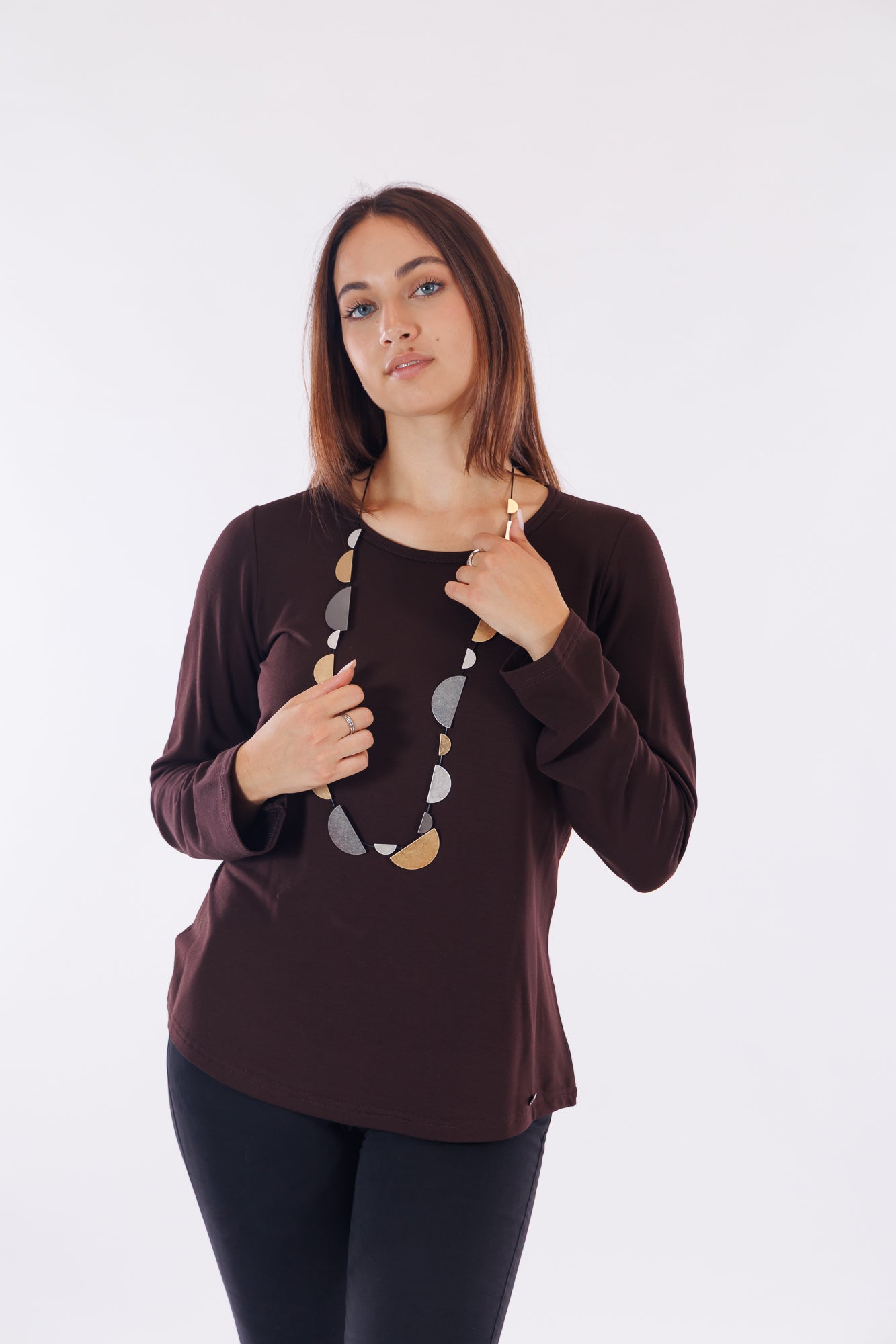 Maglia felpa garzata