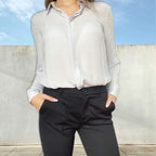 Pantalone punto Milano risvoltino