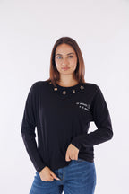 T-shirt charms maniche lunghe