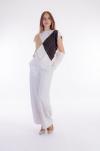 Maxi gilet con manicotti