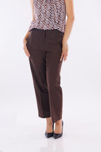 Pantalone sartoriale cropped wide leg
