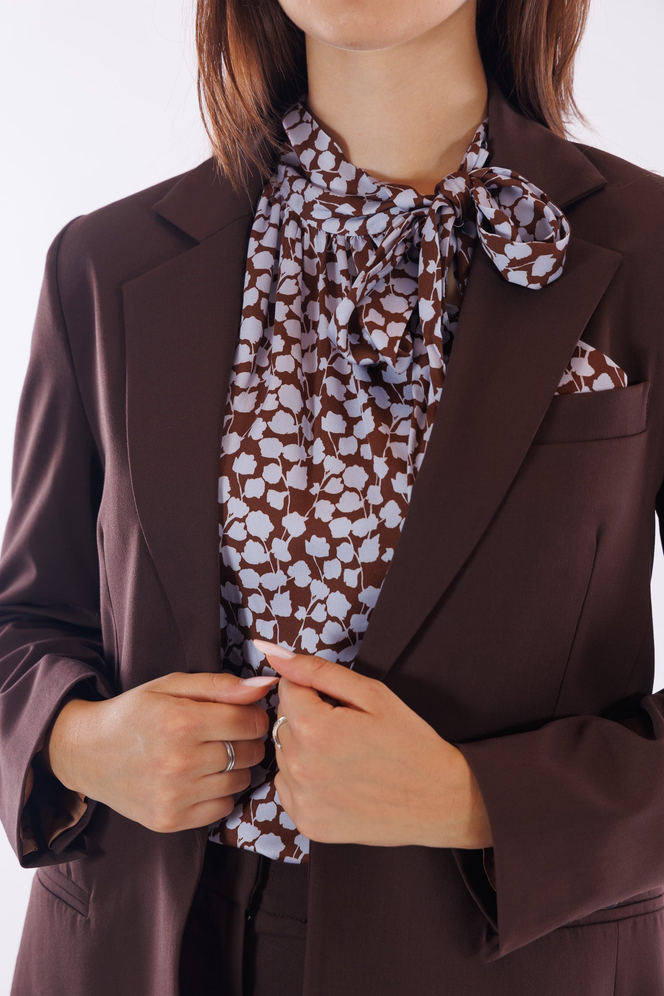 Giacca spacchi misto lana