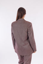 Tailleur over spinato