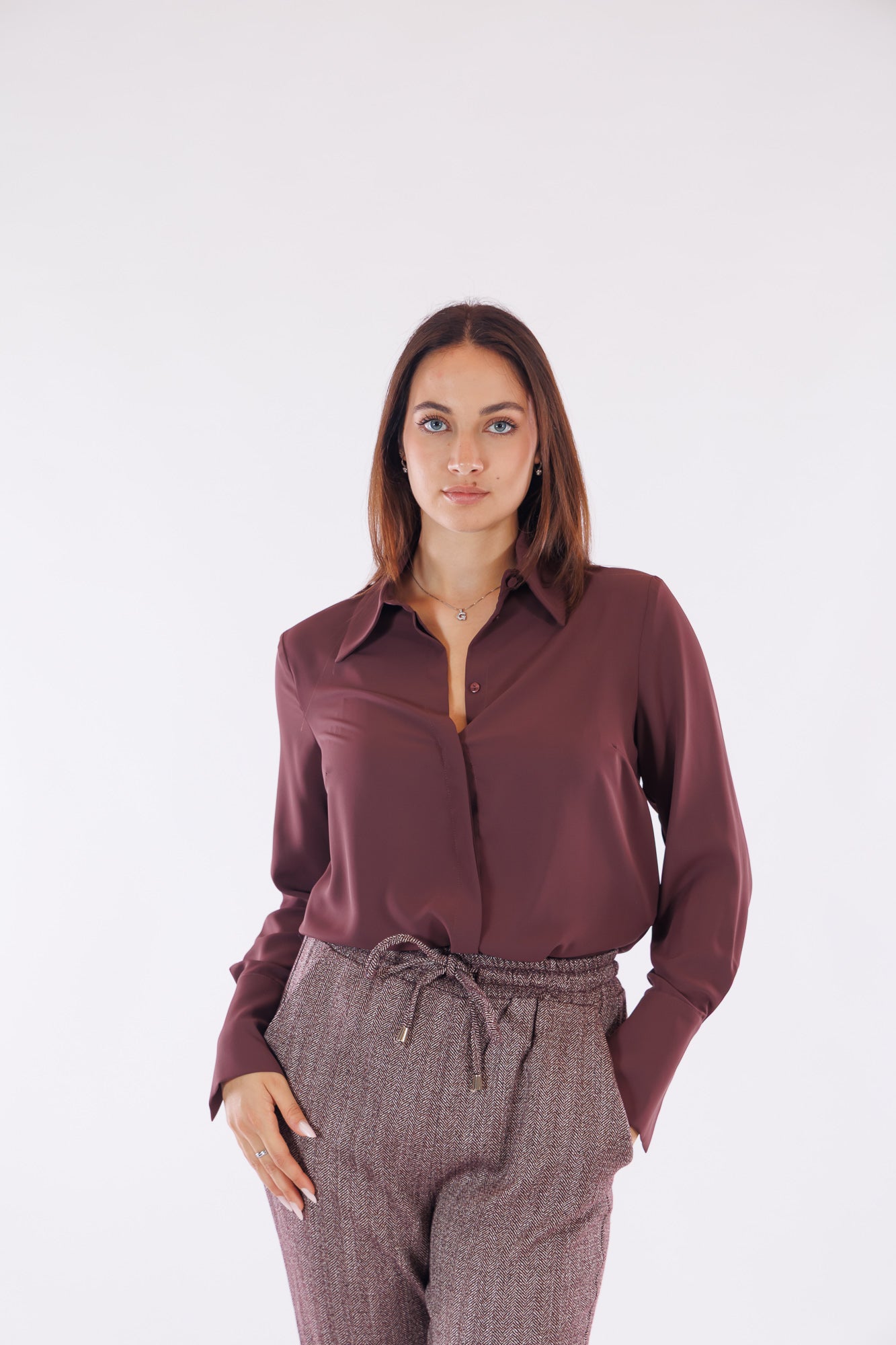 Tailleur over spinato