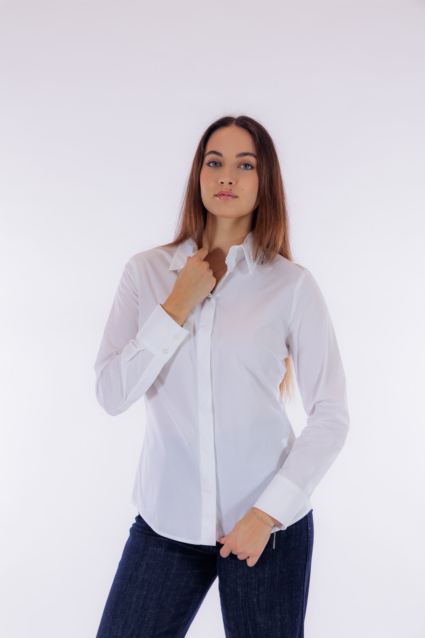 Camicia cotone slim fit