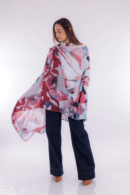 Stola fantasia diamante