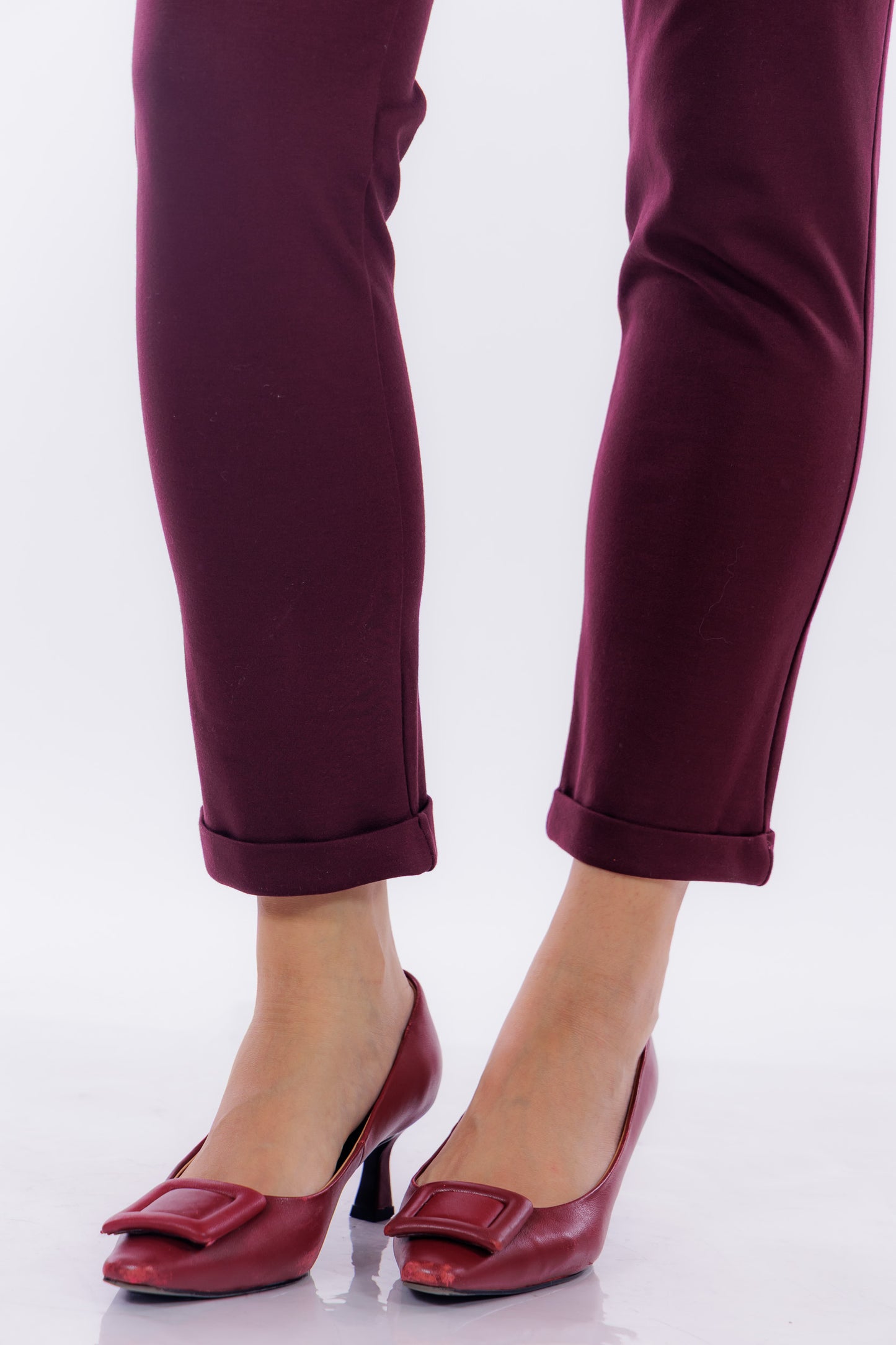 Pantalone stretto punto milano