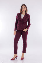 Pantalone stretto punto milano