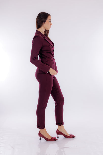 Pantalone stretto punto milano