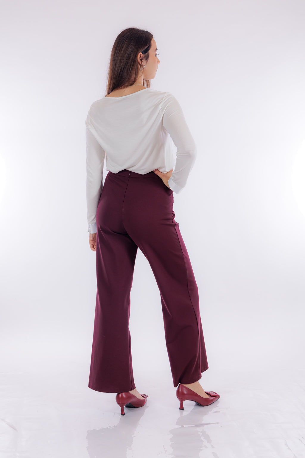 Pantalone ampio punto milano