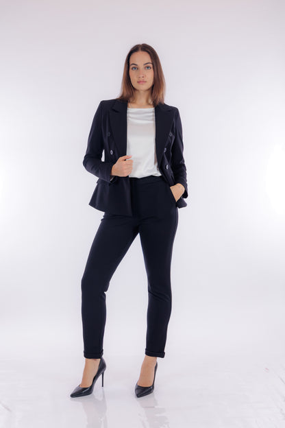 Pantalone stretto punto milano