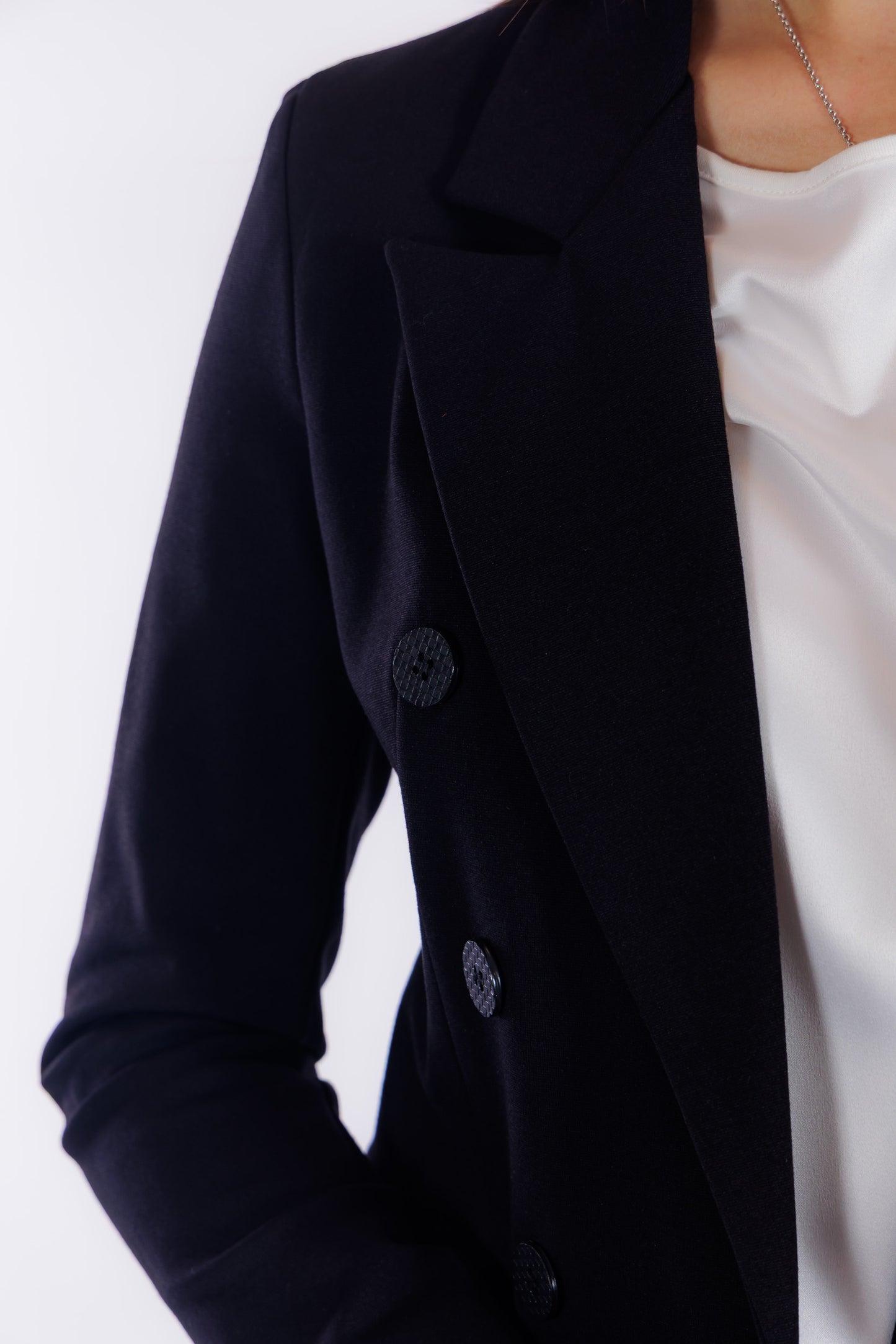 Giacca doppiopetto punto milano