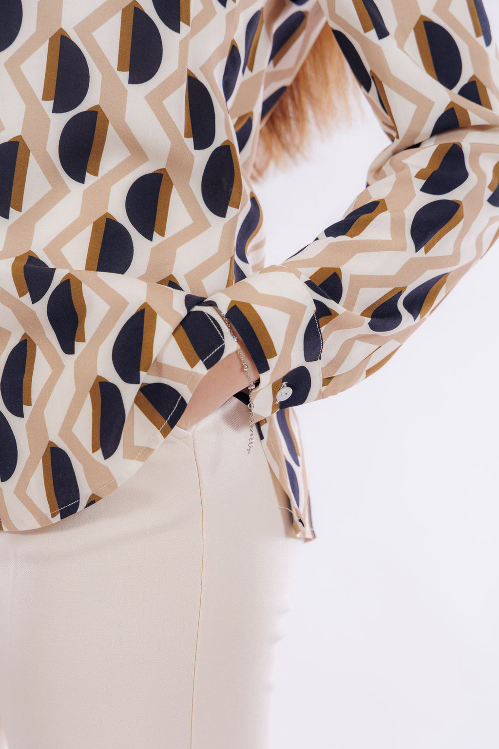 Camicia fantasia geometrica