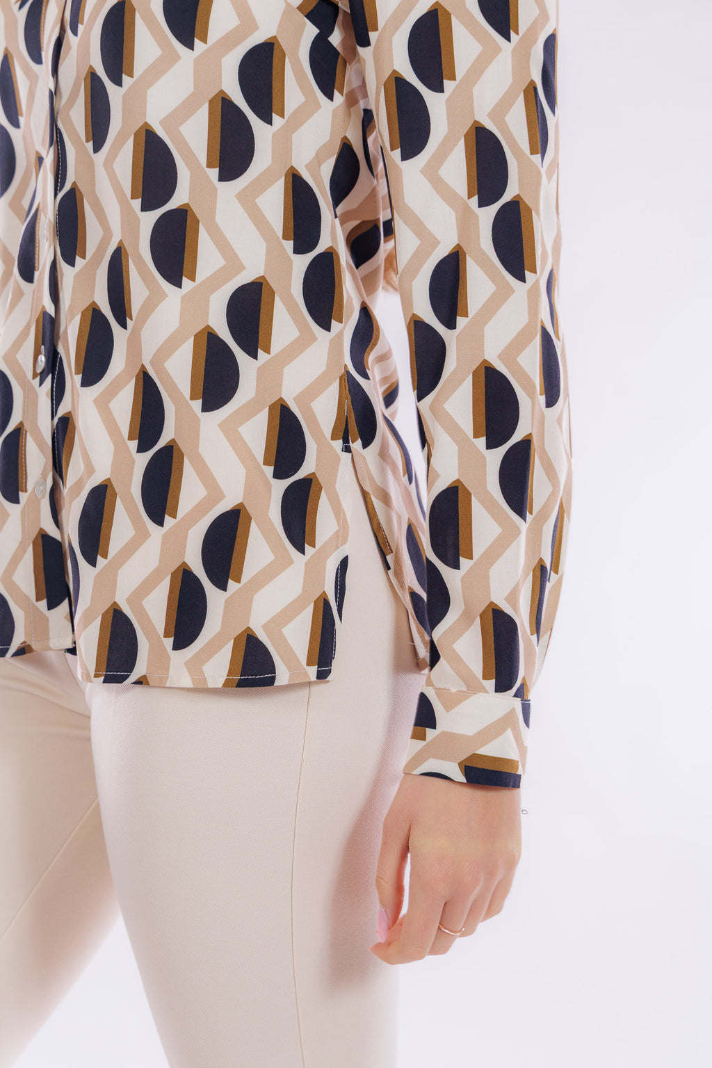 Camicia fantasia geometrica