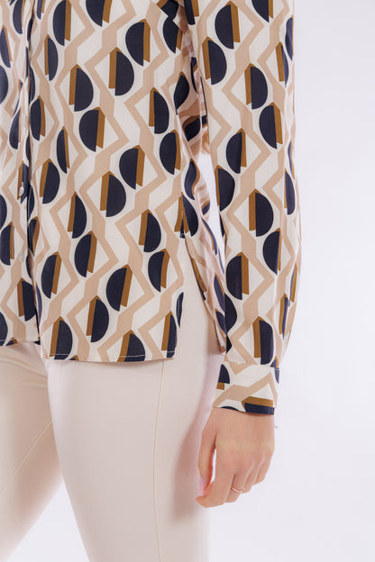 Camicia fantasia geometrica