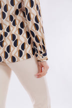 Camicia fantasia geometrica