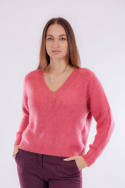 Pullover m. alpaca