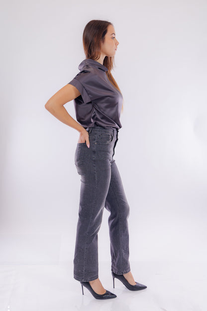 Jeans regular glitter