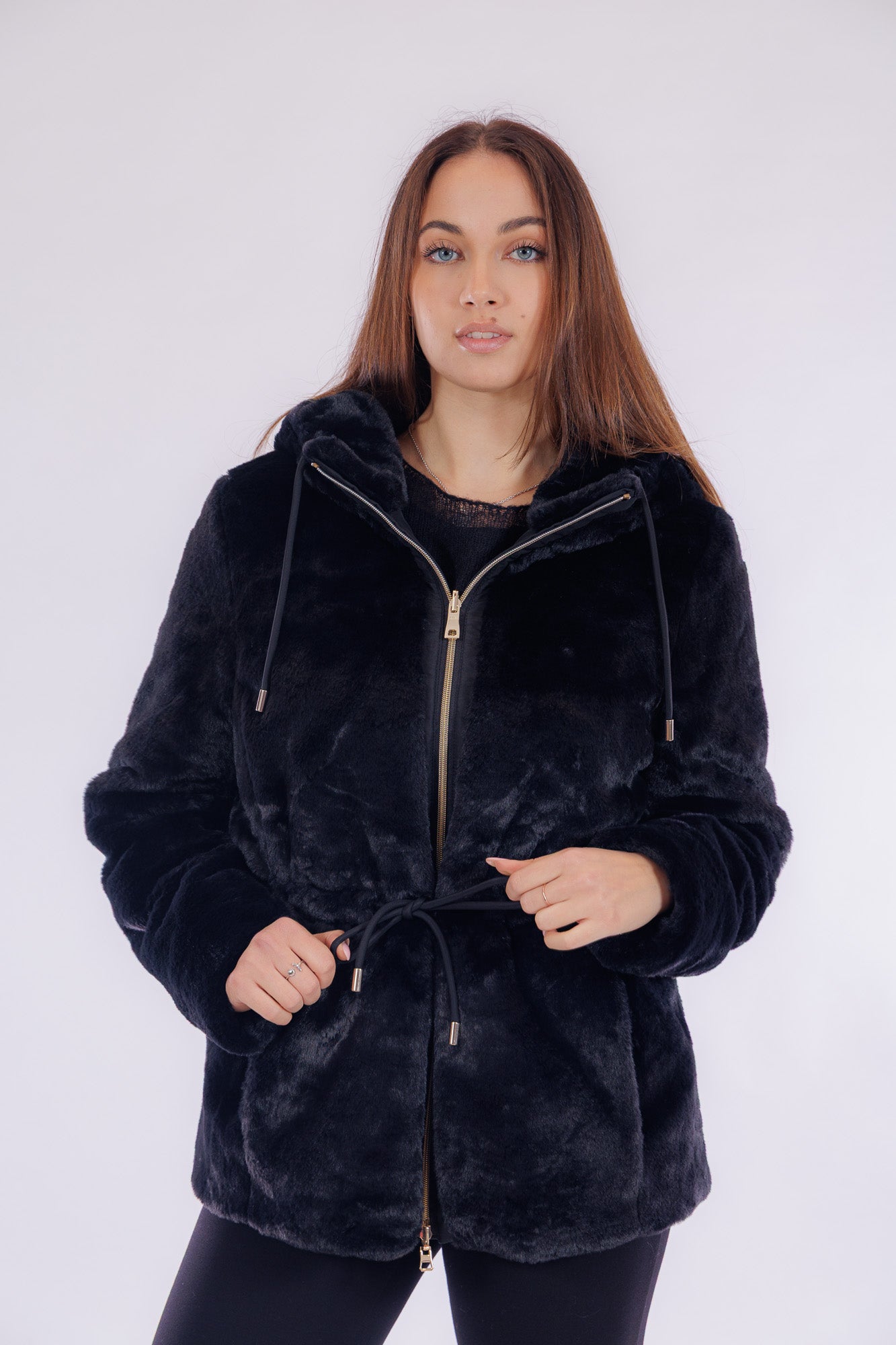 Eco pelliccia doulbe face