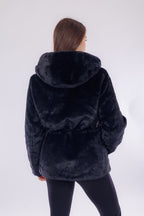 Eco pelliccia doulbe face