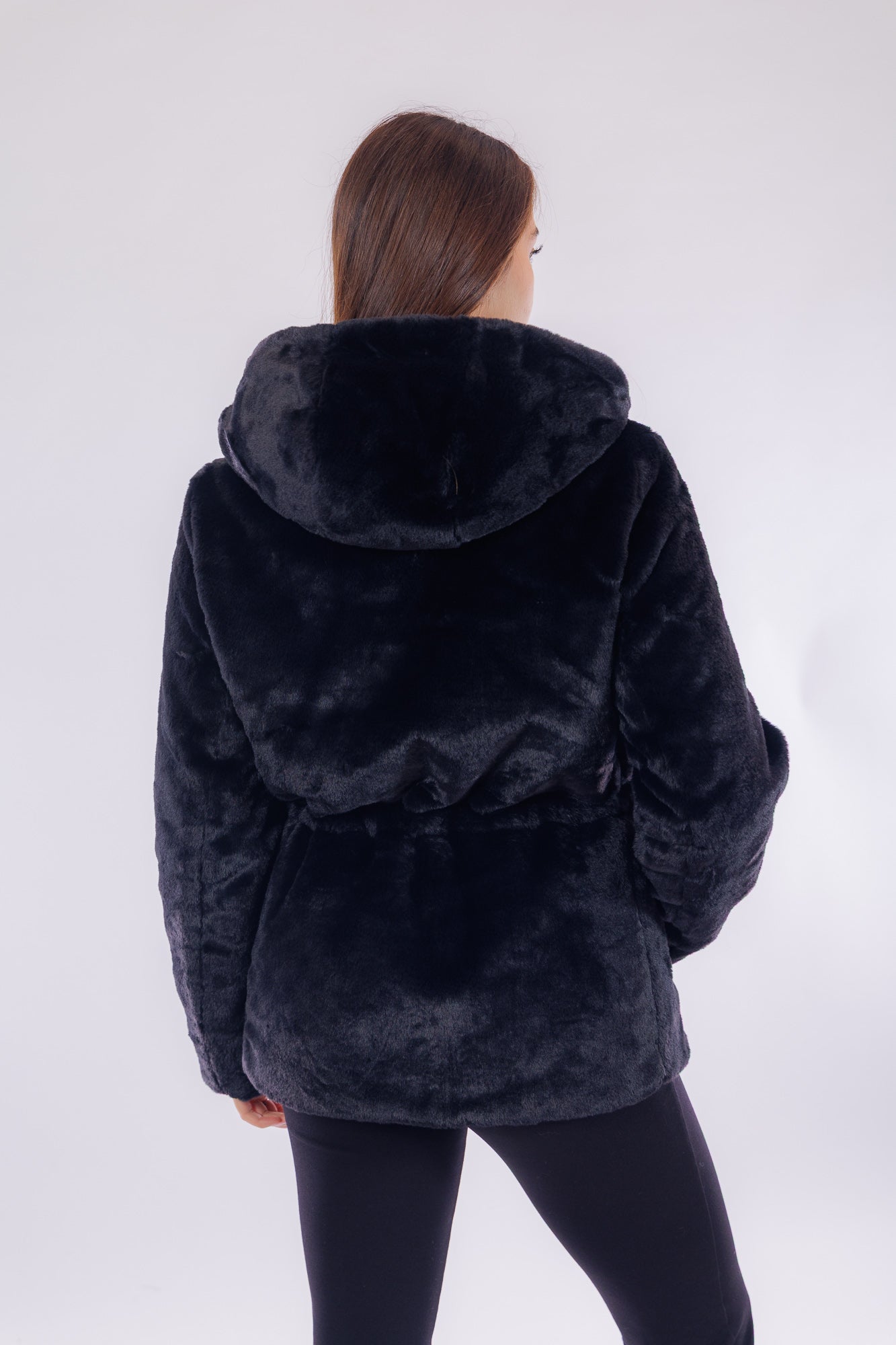 Eco pelliccia doulbe face