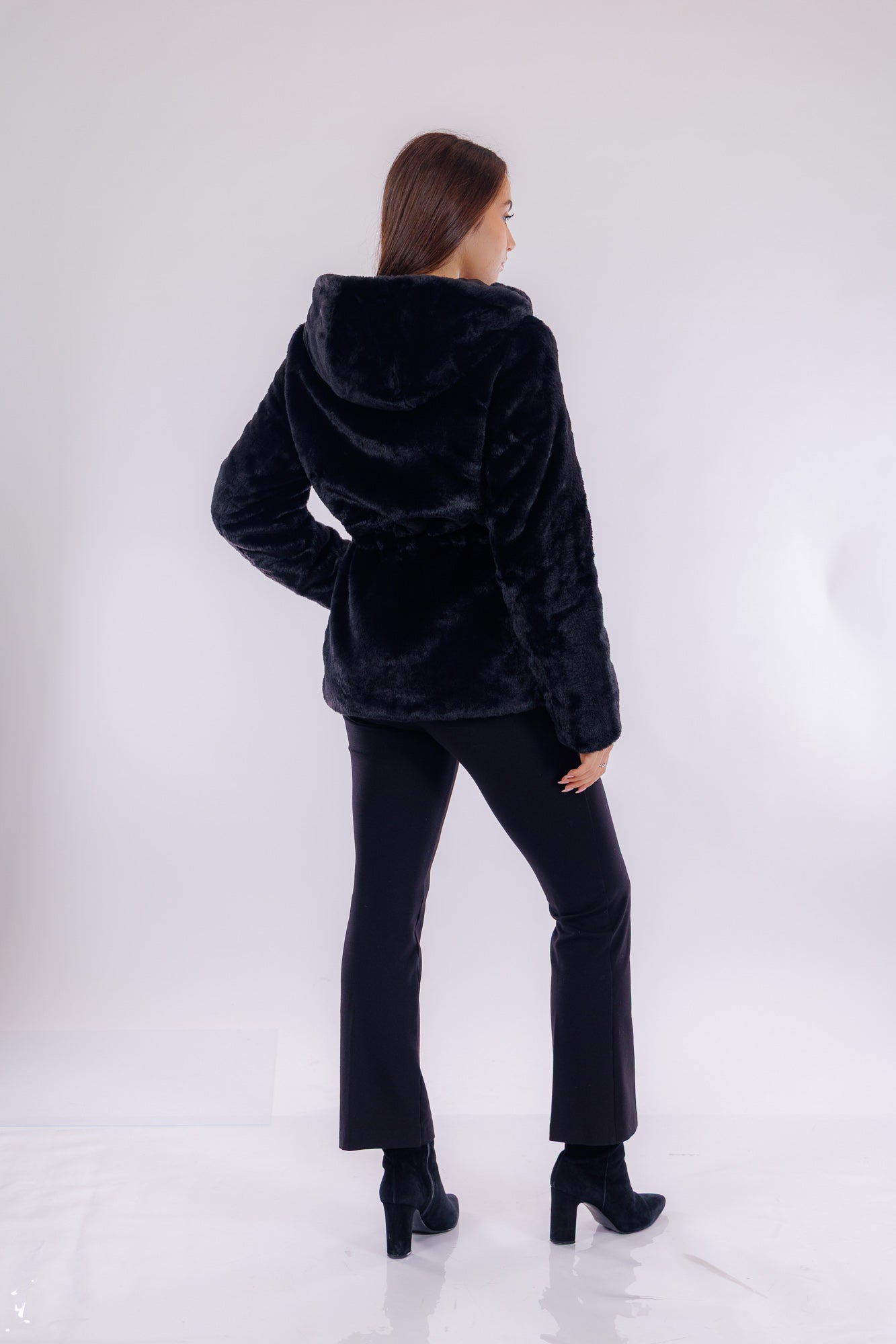 Eco pelliccia doulbe face