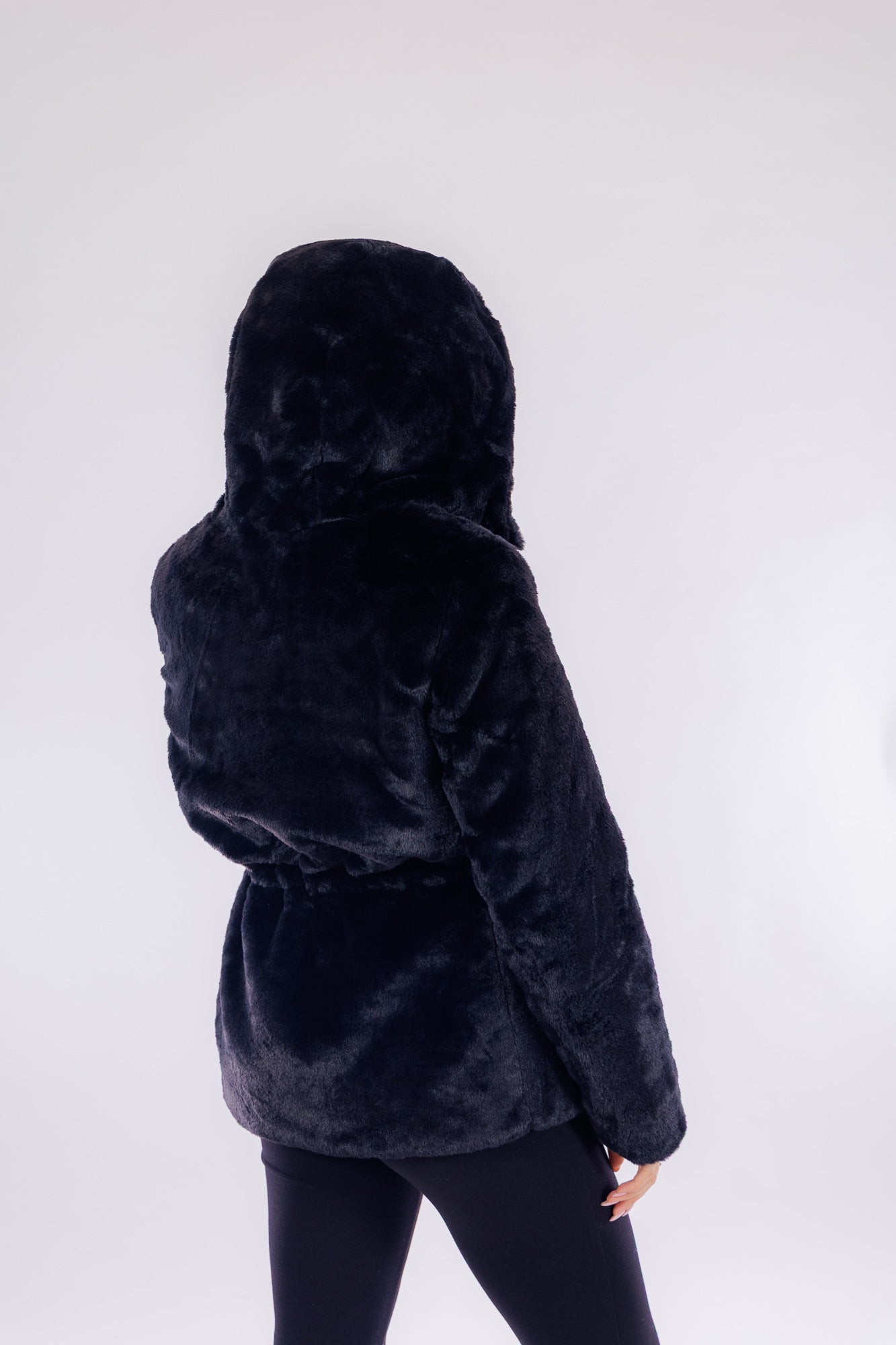 Eco pelliccia doulbe face