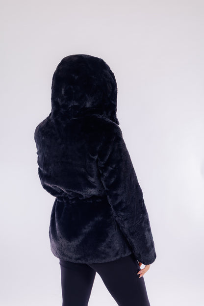 Eco pelliccia doulbe face