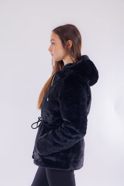 Eco pelliccia doulbe face