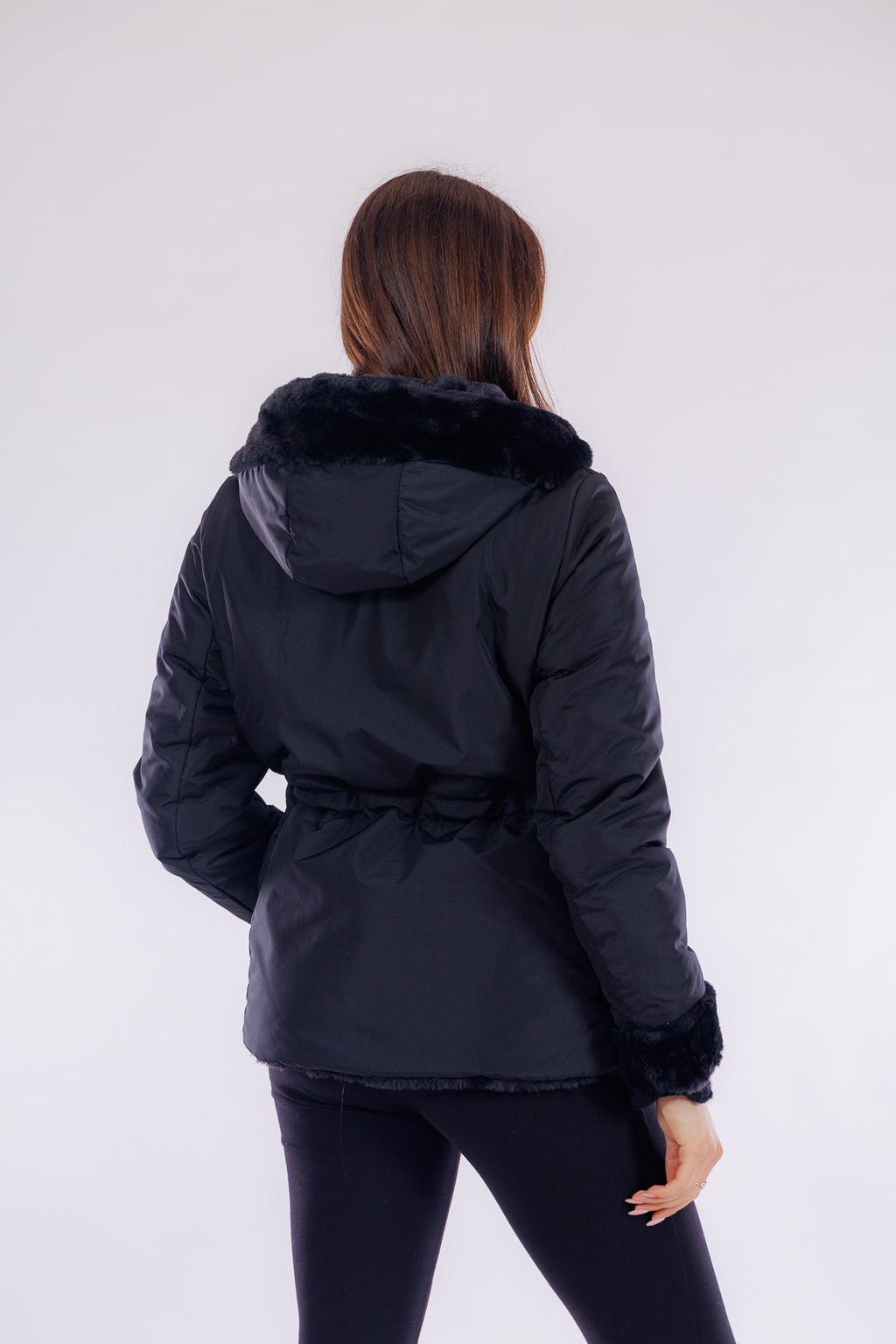 Eco pelliccia doulbe face