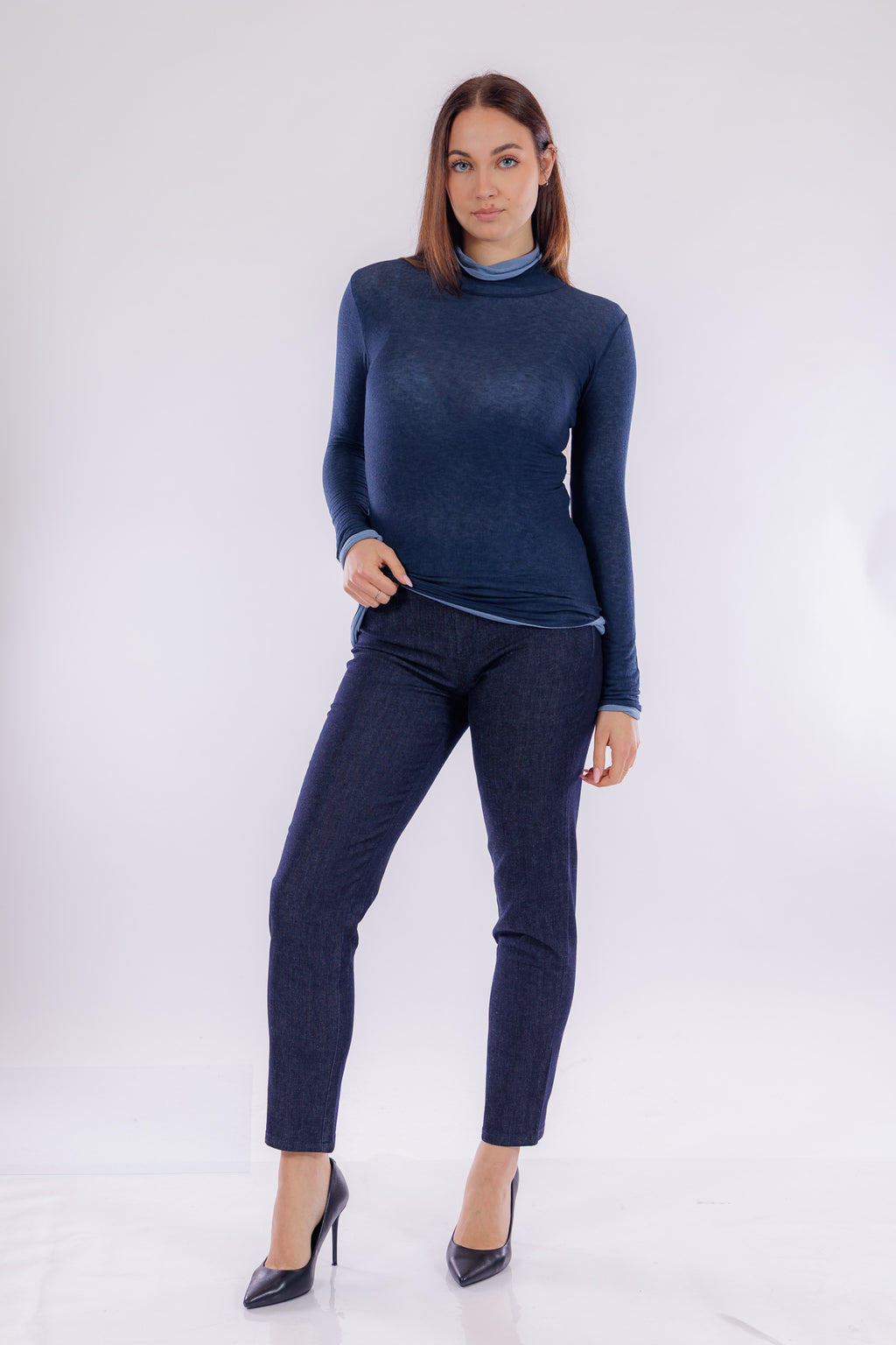 Dolcevita m. cashmere double face