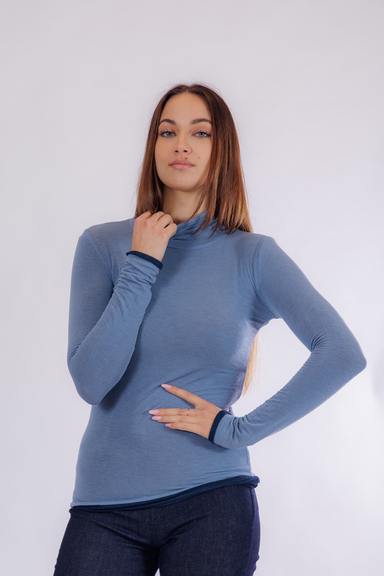 Dolcevita m. cashmere double face