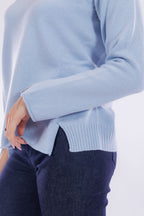 Maglia spacchetti lana merinos