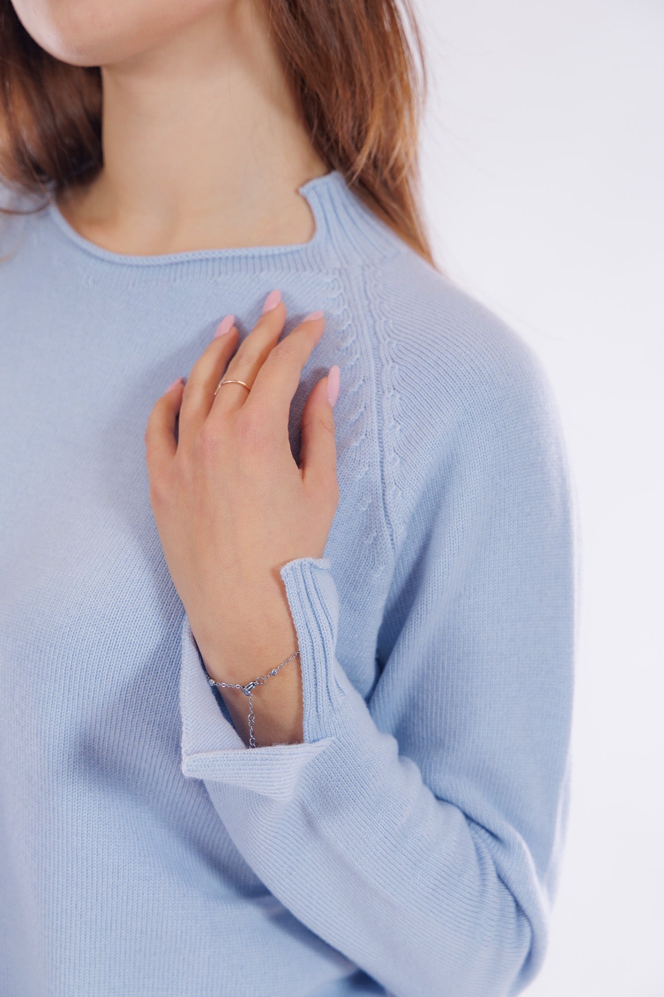 Maglia spacchetti lana merinos