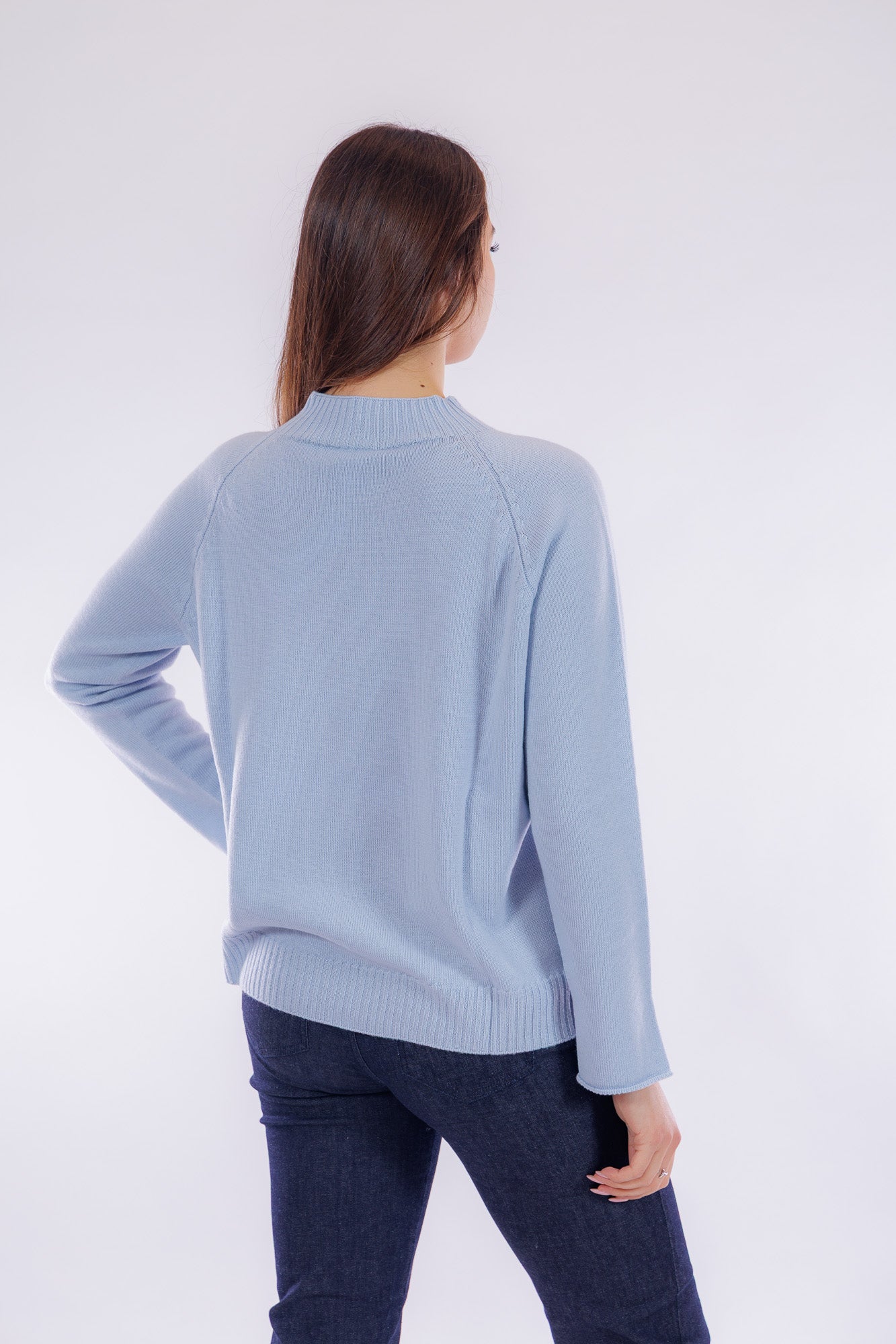 Maglia spacchetti lana merinos