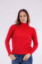 Maglia collo in piedi