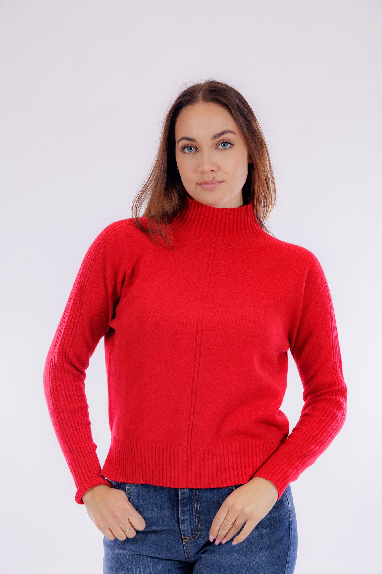 Maglia collo in piedi