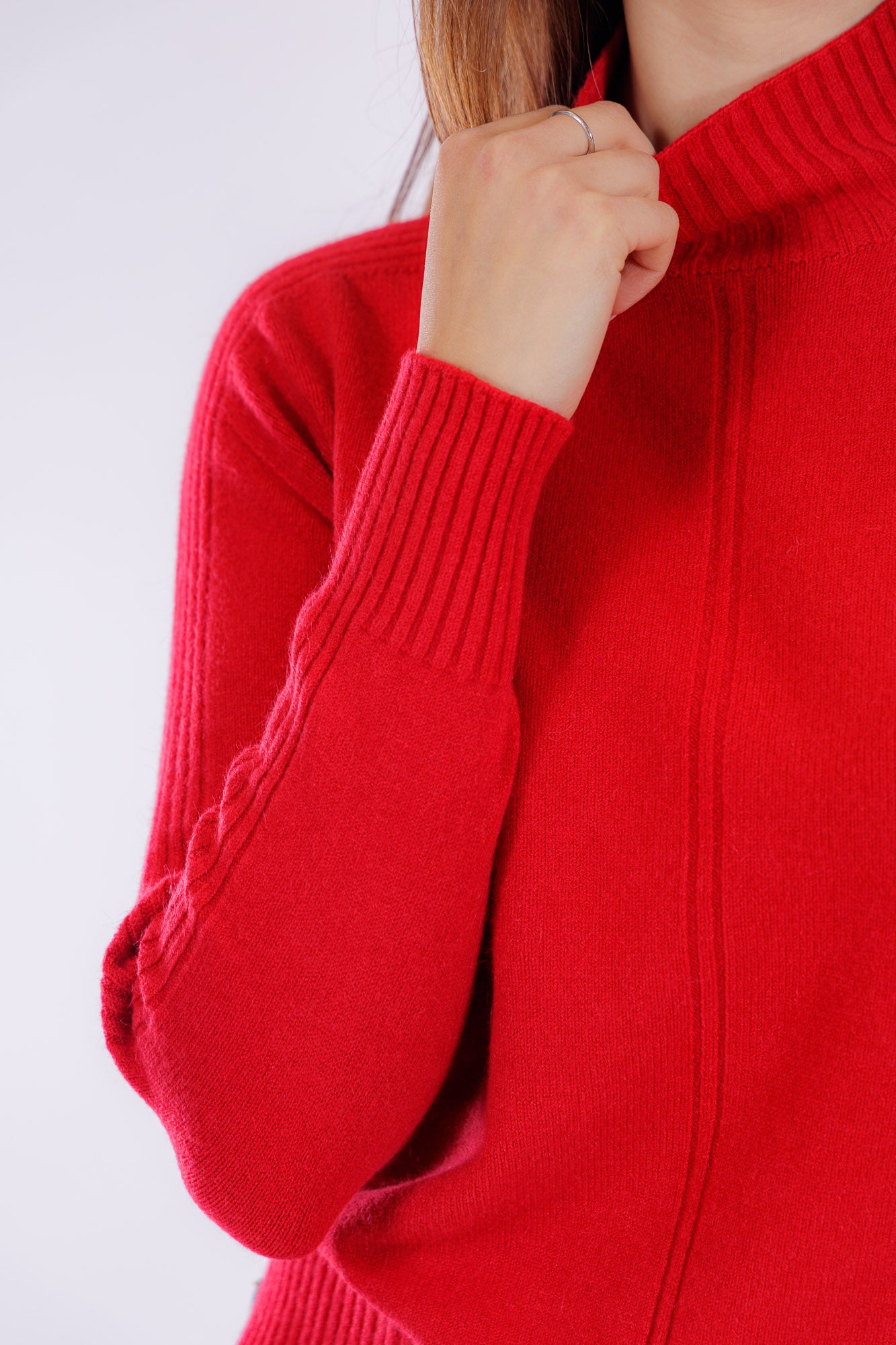 Maglia collo in piedi