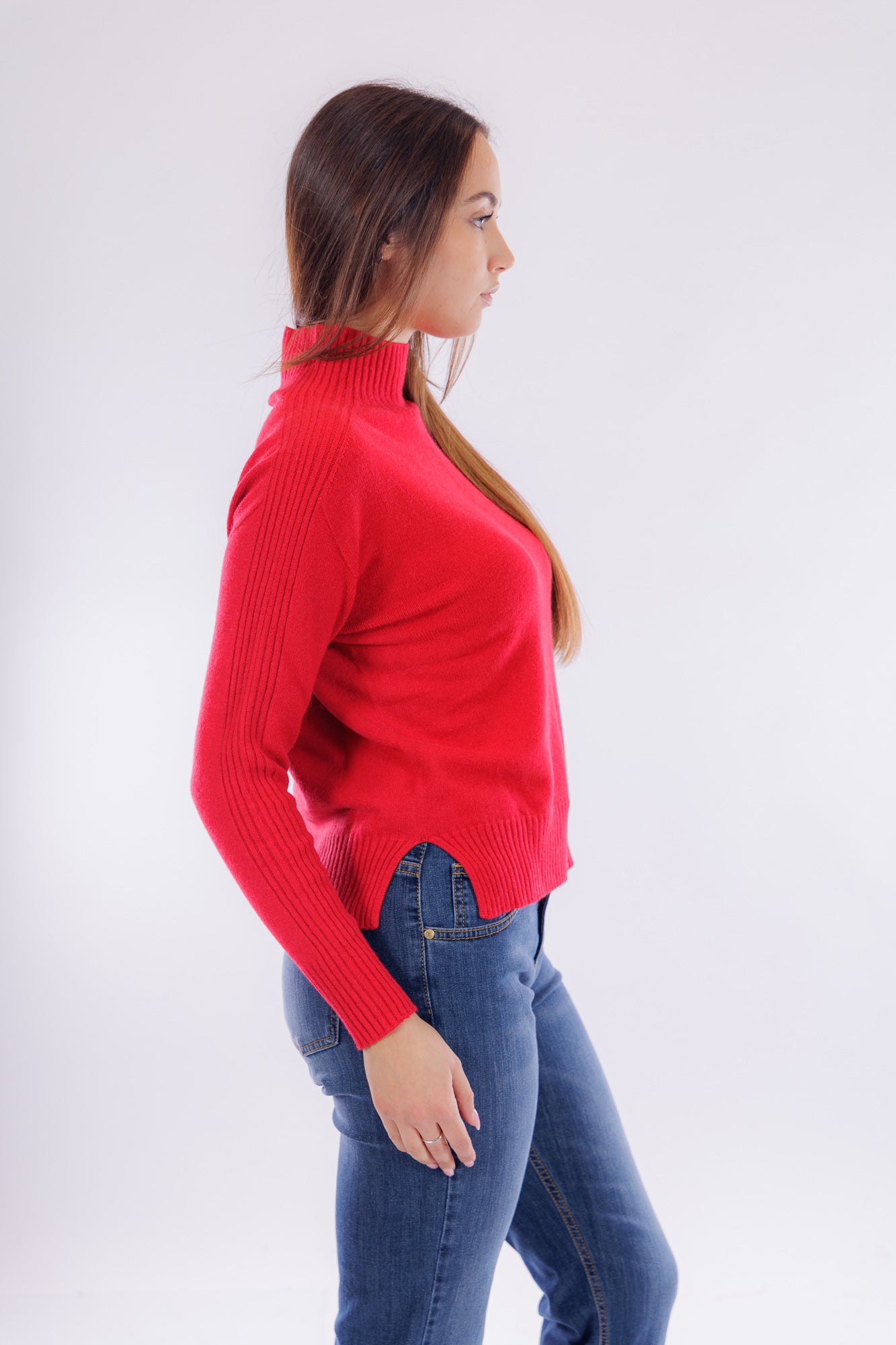 Maglia collo in piedi