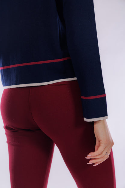 Dolcevita bordi a contrasto