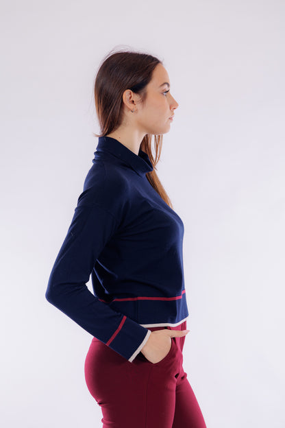 Dolcevita bordi a contrasto