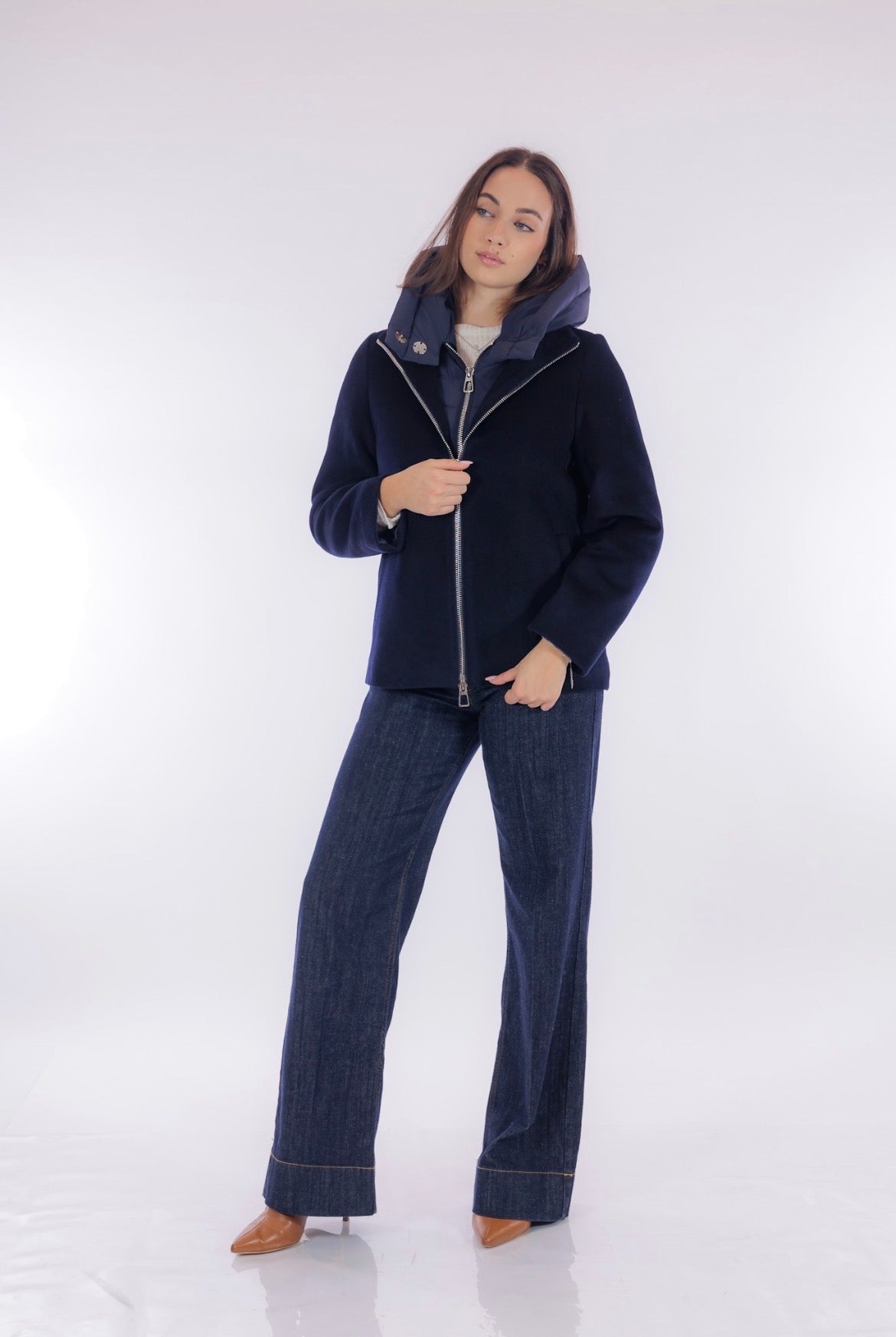 Caban lana imbottito