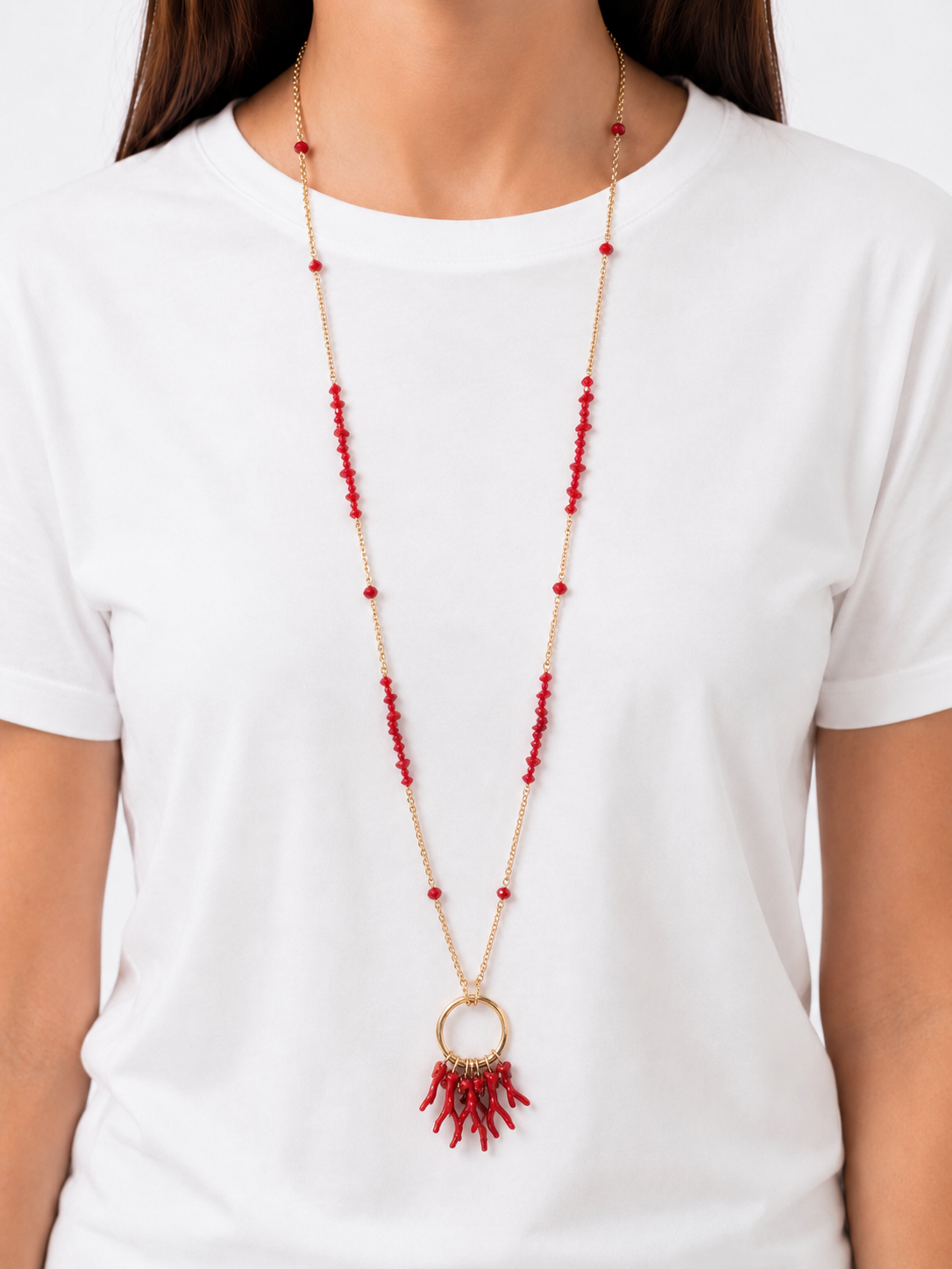 Collana coralli