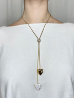 Collana cuori pendenti